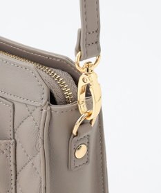 LA BAGAGERIE シープキルトWストラップスクエアショルダー