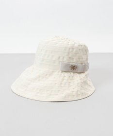 AURORA 【 LANVIN en Bleu （ランバン オン ブルー）】グログランブレードジョッキーキャップ