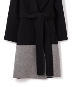 JOSEPH ダブルフェイスカラーブロック　ラップコート