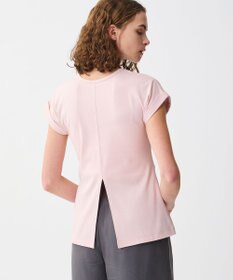 uncrave ダブルフェイスジャージー 2WAYスリットトップス