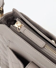 LA BAGAGERIE シープキルトWストラップスクエアショルダー