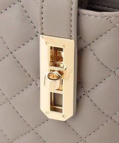 LA BAGAGERIE シープキルトWストラップスクエアショルダー