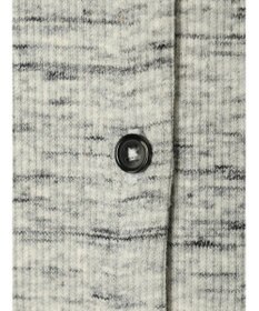 earth music&ecology メランジリブカーディガン（ｇｒａｙ）