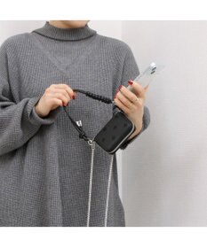 UNBILLION ペルケ perche / ドット刺繍ジャバラチャームウォレットショルダー