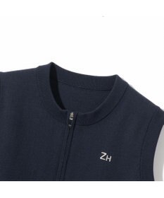 ZERO HALLIBURTON ジッパーサマーニットベスト ZHG-W5S3a 82976