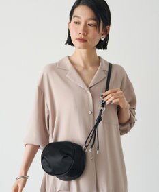 russet クラウズナイロンサークルミニショルダーバッグ(CE-1728)