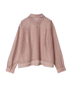 earth music&ecology レースショートシャツ