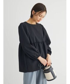 Green Parks ・ＥＬＥＮＣＡＲＥ　ＤＵＥ　フクレジャカードブラウス