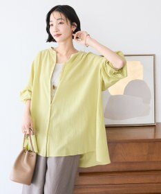 CRAFT STANDARD BOUTIQUE ジョーゼットスキッパーシャツ