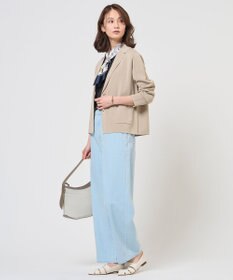 J.PRESS LADIES S Cotton Acetate ニット ジャケット