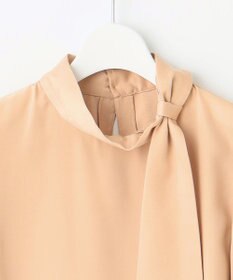 Feroux 【洗える】クラシカル リボンタイブラウス