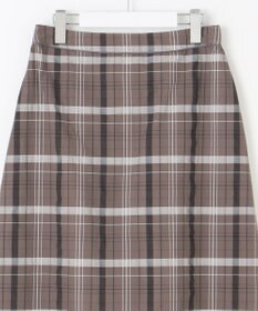 J.PRESS LADIES L 【洗える】シアーチェック スカート