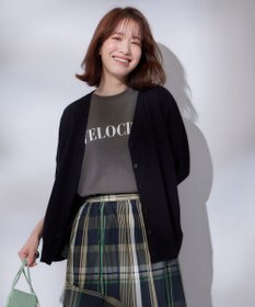 ANY 【UVケア/接触冷感/アンチピリング】多機能ハーフスリーブカーディガン