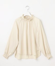 Feroux 【WEB一部店舗限定】スタンドネック ブラウス