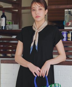 Tiaclasse 【接触冷感・洗える】イージーカットソーロングワンピース