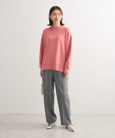 Green Parks もちやわモックネックニットプルオーバー