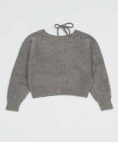 WEGO シャギー2WAYグラフィックワンショルニット