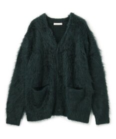 UNFILO MENS 【男女兼用】シャギーニット カーディガン