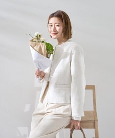 YECCA VECCA ツイードジャケット(2)