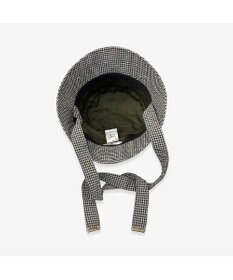 林八百吉商店 un chapeau　ひも付きチェックハット