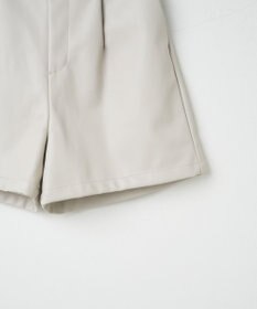 WEGO Fレザータックショートパンツ