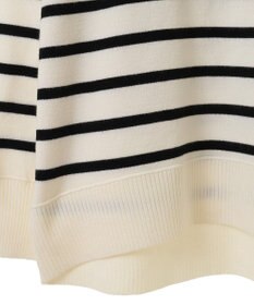 Green Parks もちやわモックネックニットプルオーバー