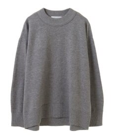 Green Parks もちやわモックネックニットプルオーバー