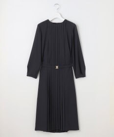 自由区 【洗える】ライトサテン ワンピース