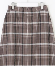 J.PRESS LADIES L 【洗える】シアーチェック スカート