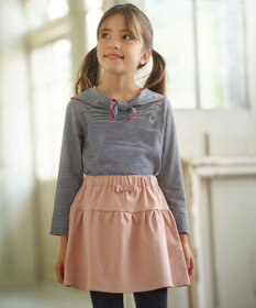 組曲 KIDS 【110-140cm】セーラーリボン Tシャツ