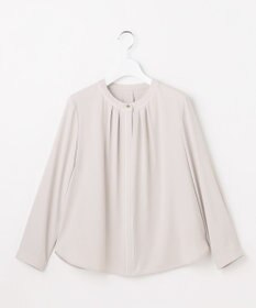 ANY SIS フロントタックバイカラー ブラウス