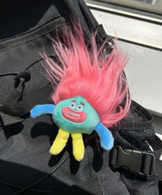 WEGO ロングヘアモンスターぬいキーホルダー