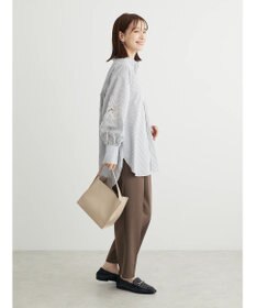 Green Parks 袖刺繍シャツチュニック