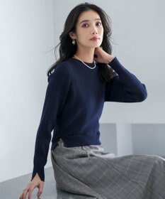 ANY SIS S ドッキングニット ワンピース