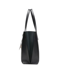 style code 【MERCURYDUO/マーキュリーデュオ】両アオリポケット サイド配色A4トートバッグ　 キーチャーム付