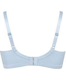 WACOAL 【小さく見せるブラ】 シンプル ブラジャー 着やせ効果 コンパクトにメイク バストの突出をおさえる 背中の段差を軽減 大きいサイズ レディース BRB452 /ワコール