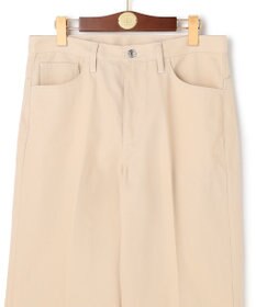 J.PRESS MEN 【J.PRESS ORIGINALS】T/C Drill 5 Pocket Piped Stem Pants / Japan Made