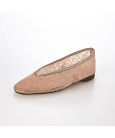 MODE ET JACOMO <MODE ET JACOMO>ストラップチュールフラットパンプス