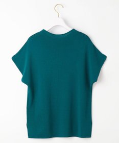 ANY SIS 【洗える】ボトルネックフレンチスリーブ ニットT