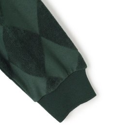 J.PRESS MEN アーガイルワントーンリンクス ロングスリーブ Tシャツ