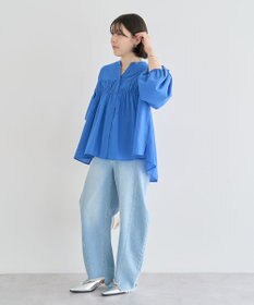 Green Parks シャーリングスキッパーシャツ