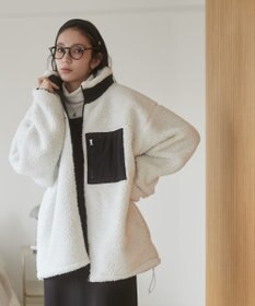 WEGO 【ユニセックス着用ITEM/SMLサイズ展開】ボアブルゾン