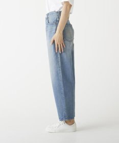 caqu FS ankle boy`s ハイウエストワイドストレートデニム