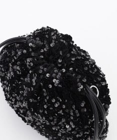 LA BAGAGERIE 【MONICA】スパンコール巾着ショルダー