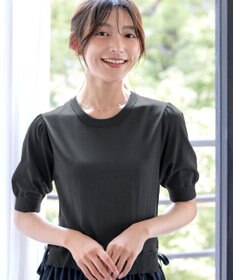 Tiaclasse L 【洗える】ニットドッキングワンピース