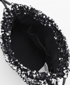 LA BAGAGERIE 【MONICA】スパンコール巾着ショルダー