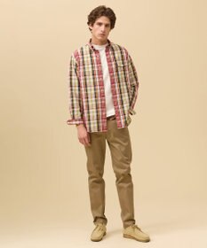 J.PRESS MEN 【Aero Weave】クールマックス サッカーシャツ / B.D.