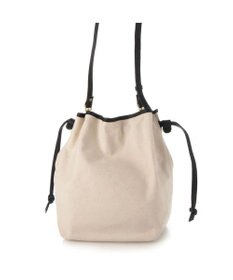 UNBILLION perche パラフィン防水キャンバスドロストショルダーバッグ