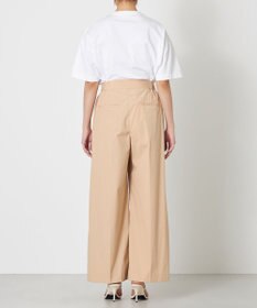 NAVE 【ReNave・セットアップ可/洗える/接触冷感/UVケア】コットンポリブロード パンツ