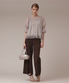 チュールシャーリングトップ / GRACE CONTINENTAL | GRACE